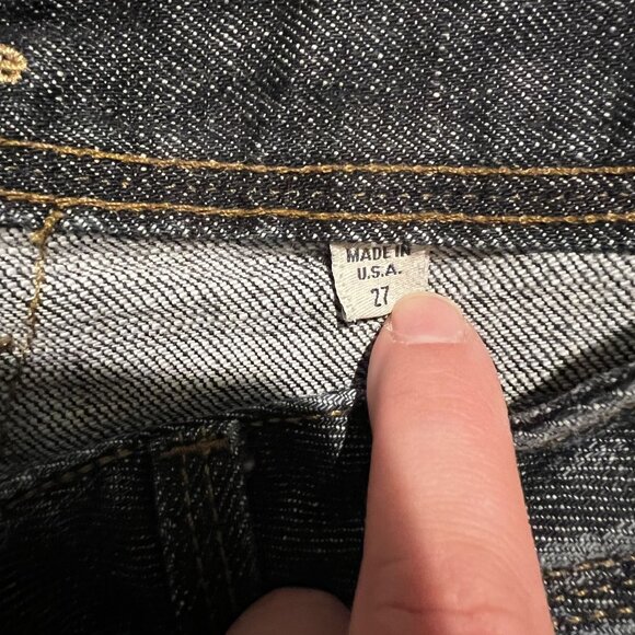 Bebe Women's Dark Wash Bootcut Denim Jeans size 27 - Picture 4 of 10